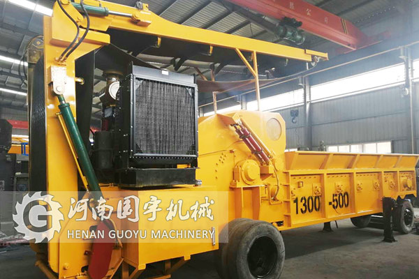 移动式木材破碎机